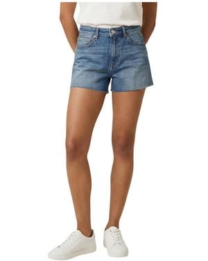 Replay Denim Shorts - Azul