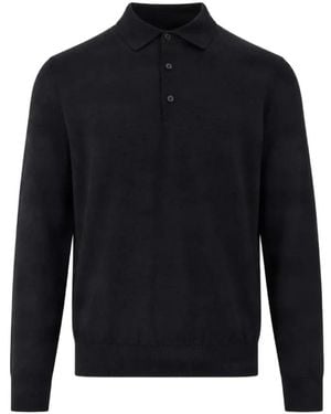 BOSS H-Lancione Gebreide Polo - Blauw
