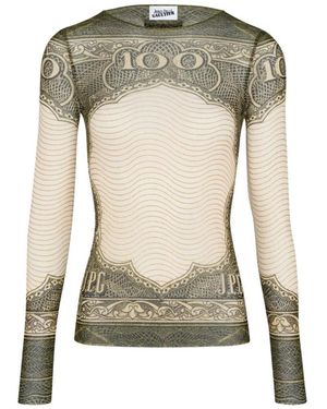 Jean Paul Gaultier Long Sleeve Tops - Green