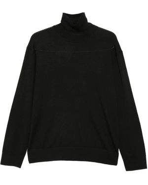Laneus Turtlenecks - Black