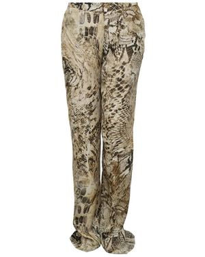 Guess Pantaloni Animalier - Naturel