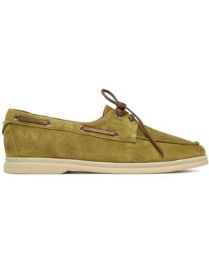 Coccinelle Sailor Shoes - Green