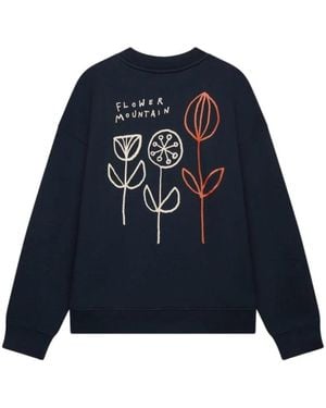 Flower Mountain Sweatshirts - Blue