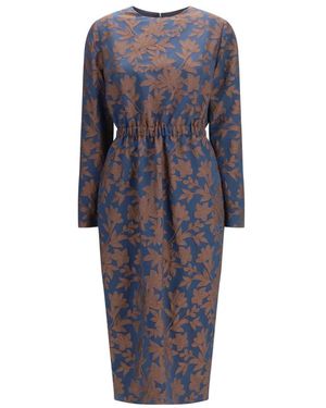 Sara Roka Midi Dresses - Azul