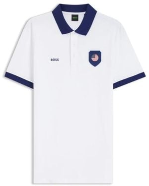 HUGO Boss T-Shirts En Poloshirts - Wit