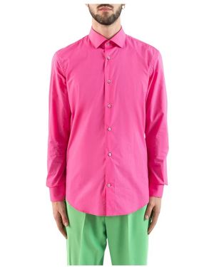 Cor Sine Labe Doli Casual Shirts - Pink