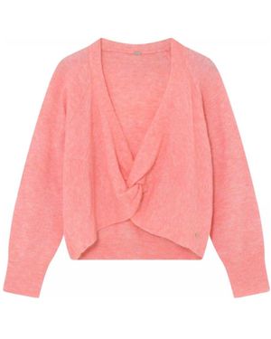 GUSTAV V-Hals Gebreid - Roze