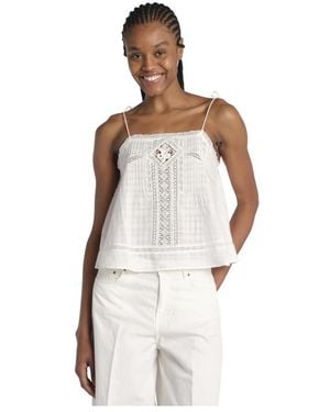 Vanessa Bruno Sleeveless Tops - Blanco