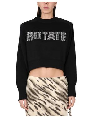 ROTATE BIRGER CHRISTENSEN Sweatshirts - Nero