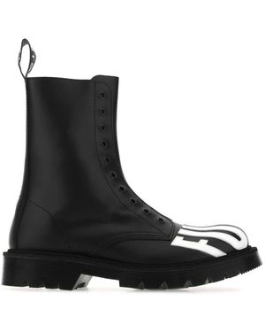 VTMNTS Lace-Up Boots - Black