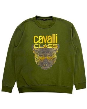Roberto Cavalli Sweatshirts - Green