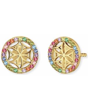 Engelsrufer Lebensblume Stud Earrings - Metallic
