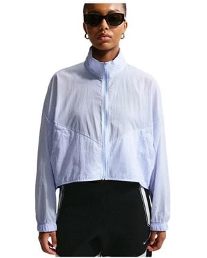 Nike Oversized Lichtgewicht Ripstop Jas - Blauw