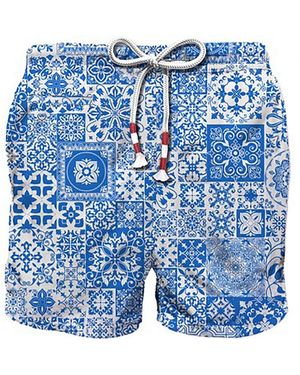 Mc2 Saint Barth Blaue meer kleidung stilvoll