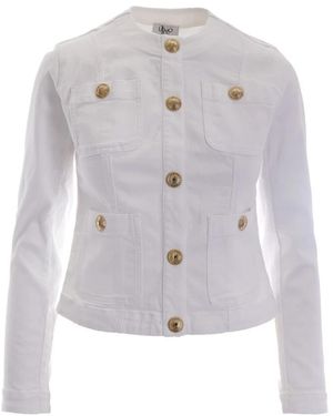 Liu Jo Denim Jackets - Blanco