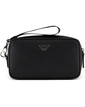 Emporio Armani Toilet Bags - Noir