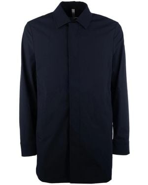 DUNO Single-Breasted Coats - Blue