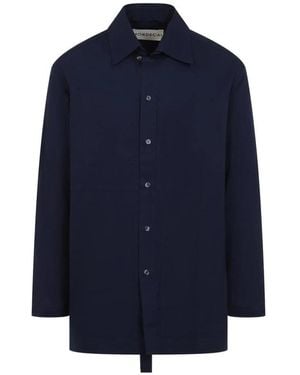 Mordecai Button-Up Chore Jacket - Blau
