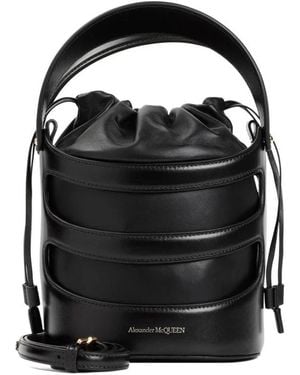 McQueen Bucket Bags - Black