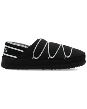 Moon Boot Slippers - Noir