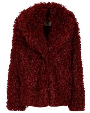 Aniye By Faux Fur & Shearling Jackets - Purple