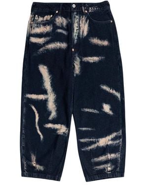 Evisu Loose-Fit Jeans - Azul