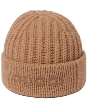 Gucci Beanies - Brown