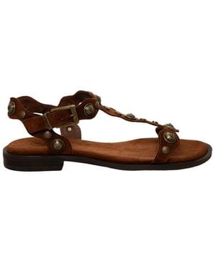 Ash Flat Sandals - Marron