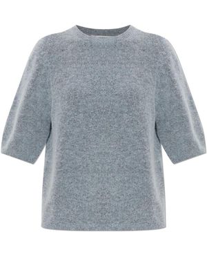 Gestuz Round-Neck Knitwear - Azul