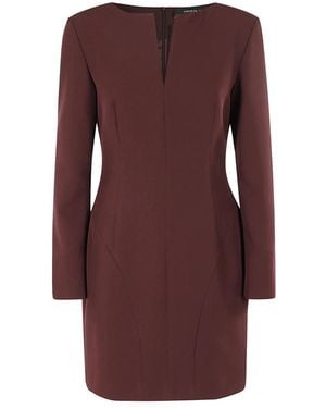 FEDERICA TOSI Short Dresses - Purple