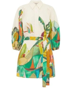 ALÉMAIS Short Dresses - Green