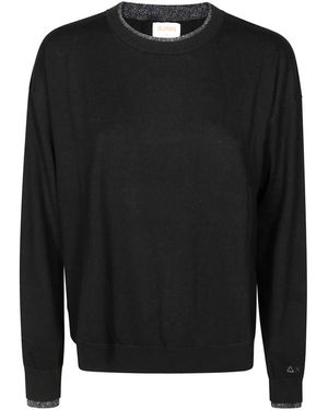 Sun 68 Round-Neck Knitwear - Noir