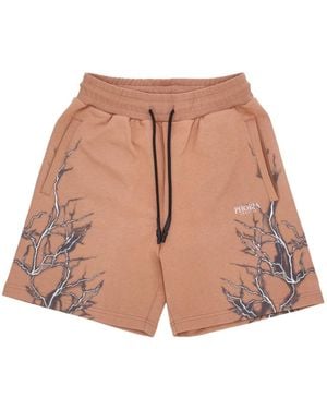 PHOBIA ARCHIVE Casual Shorts - Brown