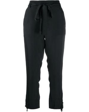 Ann Demeulemeester Cropped Trousers - Nero