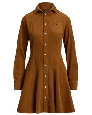 Polo Ralph Lauren Shirt Dresses - Bruin