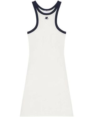 Courreges Short Dresses - White