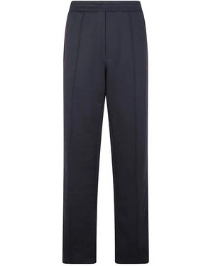 McQueen Straight Trousers - Blue