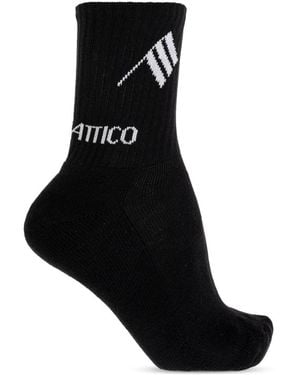 The Attico Katoenen Sokken - Zwart