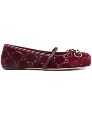 Gucci Ballerinas - Red