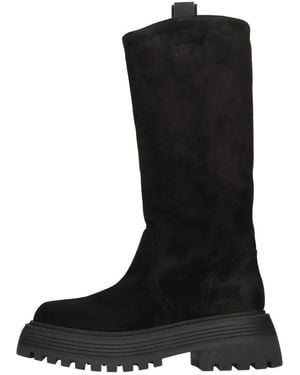 3Juin High Boots - Zwart
