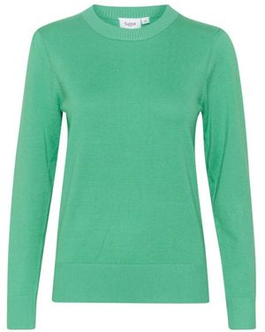 Saint Tropez Round-Neck Knitwear - Verde