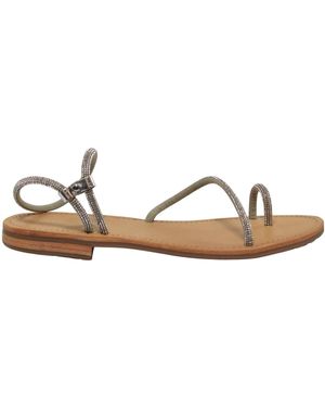Les Tropeziennes Flat Sandals - Marrón