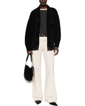 Ermanno Scervino Truien & Vesten ,Zwart ,Cardigans
