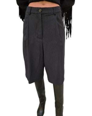 Essentiel Antwerp Long Shorts - Zwart
