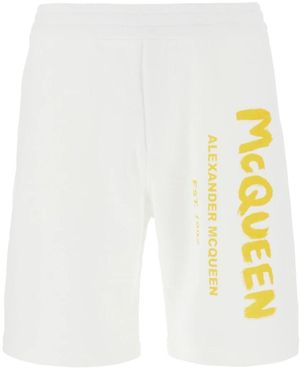 McQueen Casual Shorts - White