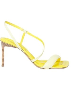 Jacquemus High Heel Sandals - Yellow