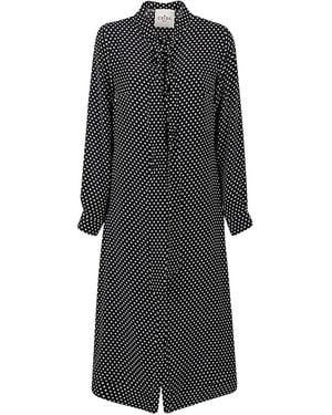 Crida Milano Shirt Dresses - Black