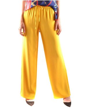 RED Valentino Wide Trousers - Yellow