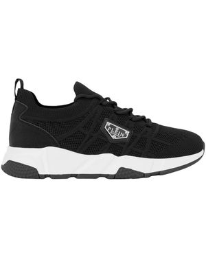 Philipp Plein Runner Sock Triangle Placca - Schwarz