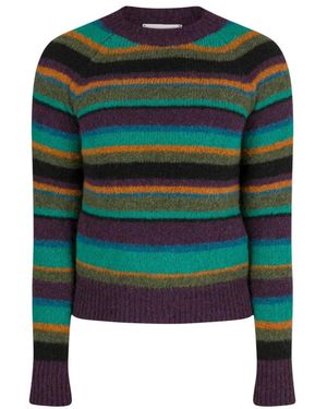 Dries Van Noten Round-Neck Knitwear - Verde